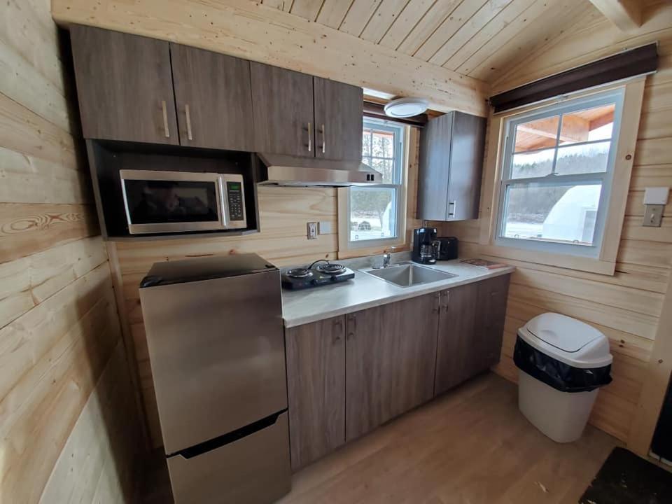 Les Chalets De La Colline Inc Бе-Сент-Катрин Экстерьер фото